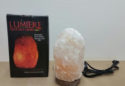 Rock of Gibraltar Lumiere Rock Salt Lamp
